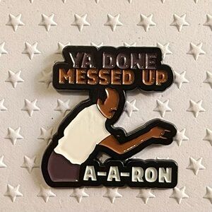 A-A-Ron Enamel Pin